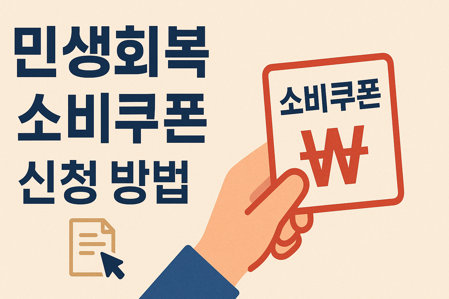 민생회복 소비쿠폰